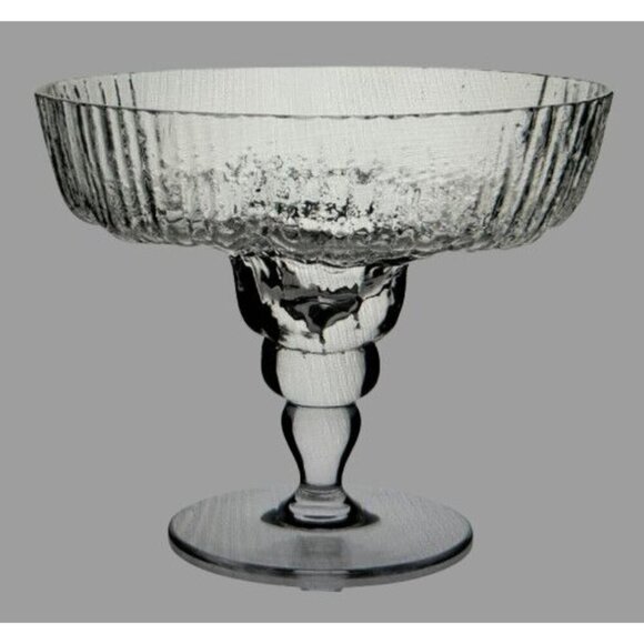 Rosenthal Studio Line Crystal Ice Texture Compote Designed By Tapio Wirkkala - Picture 8 of 8